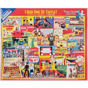 NEW White Mountain Puzzles - I Had One Of Those! - 1000 Piece Jigsaw Puzzle